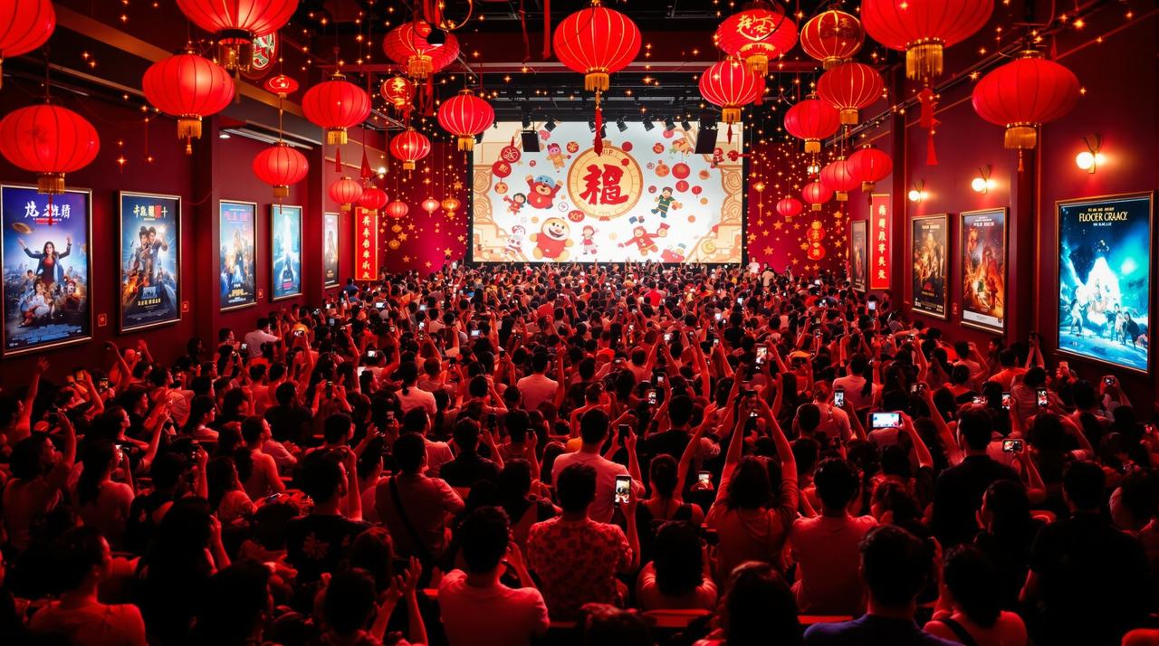 春节档票房创历史新高，总票房突破85亿 - 影视云端38资讯配图